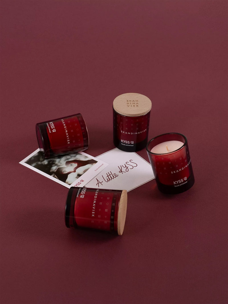 SKANDINAVISK Kyss scented candle 65g, imported from the UK