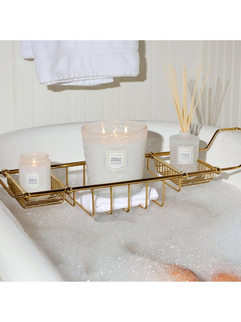 Voluspa Vanilla Sunday 3-wick scented candle (British brand)