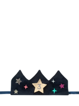 John Lewis Mimi & Lula Kids' Velvet Birthday Crown Multi- Buy online at McGrocer