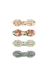John Lewis Mimi & Lula Kids' Floral Bow Hair Clips, Pack of 4- Buy online at McGrocer