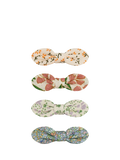 Mimi & Lula floral bow hair clips pack of 4 (British brand)