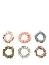 John Lewis Mimi & Lula Kids' Floral Hair Scrunchies, Pack of 6- Buy online at McGrocer