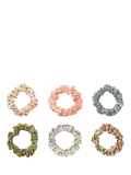 Mimi & Lula floral scrunchies pack of 6 (British brand)