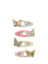 John Lewis Mimi & Lula Kids' Floral Butterfly Hair Clips, Pack of 4- Buy online at McGrocer
