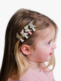 Mimi & Lula floral butterfly hair clips 8-pack - British product