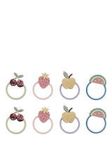 John Lewis Mimi & Lula Kids' Fruit Salad Hair Ponies Pack of 8- Buy online at McGrocer