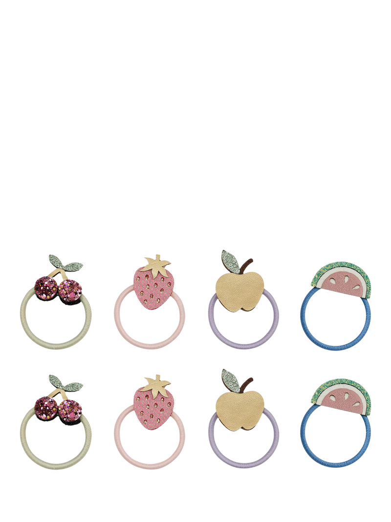 Mimi & Lula Kids' Fruit Salad Hair Ponies, Pack of 8, Multi