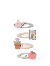John Lewis Mimi & Lula Kids' Gardening Hair Clips Pack of 4 Multi- Buy online at McGrocer