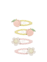 John Lewis Mimi & Lula Kids' Peach Blossom Hair Clips Pack of 4- Buy online at McGrocer