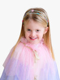 Mimi & Lula rainbow star double Alice headband turquoise, UK version