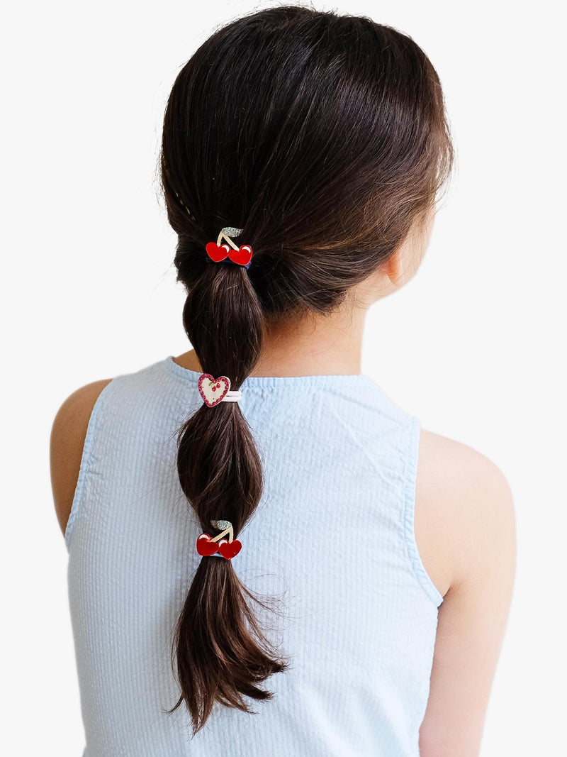 Mimi & Lula kids cherry mini ponies pack of 6 red (British brand)