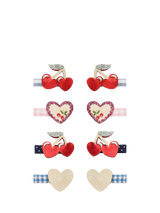 John Lewis Mimi & Lula Kids' Cherry Mini Hair Clips, Red, Pack of 8- Buy online at McGrocer