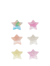 John Lewis Mimi & Lula Kids' Mini Star Claw Clips - Pack of 6- Buy online at McGrocer