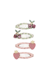 John Lewis Mimi & Lula Kids' Summer Fruits Hair Clips, Pack of 4- Buy online at McGrocer