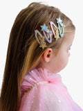 Mimi & Lula glitter hair clips 4-pack - British product