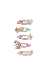 John Lewis Mimi & Lula Mini Unicorn Hair Clips - Pack of 5- Buy online at McGrocer