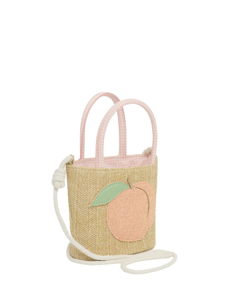 Mimi & Lula kids glitter peach basket - British product