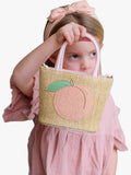 Mimi & Lula kids glitter peach basket - British product