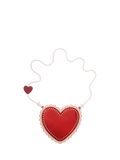 Mimi & Lula kids red heart bag, imported from the UK