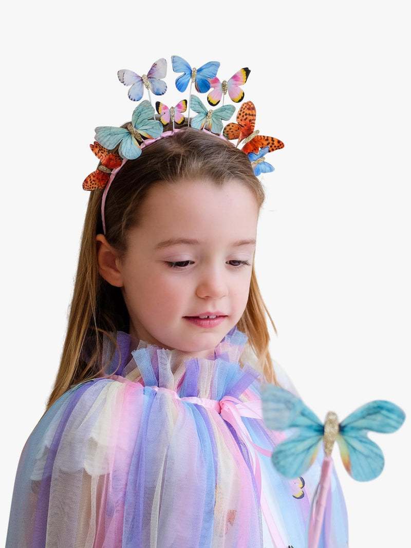 Mimi & Lula kids butterfly wand multi, imported from the UK