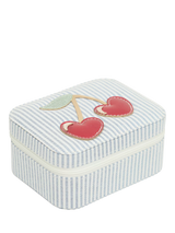 John Lewis Mimi & Lula Kids' Cherry Jewellery Box, Blue- Buy online at McGrocer