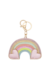 John Lewis Mimi & Lula Rainbow Heart Keyring- Buy online at McGrocer
