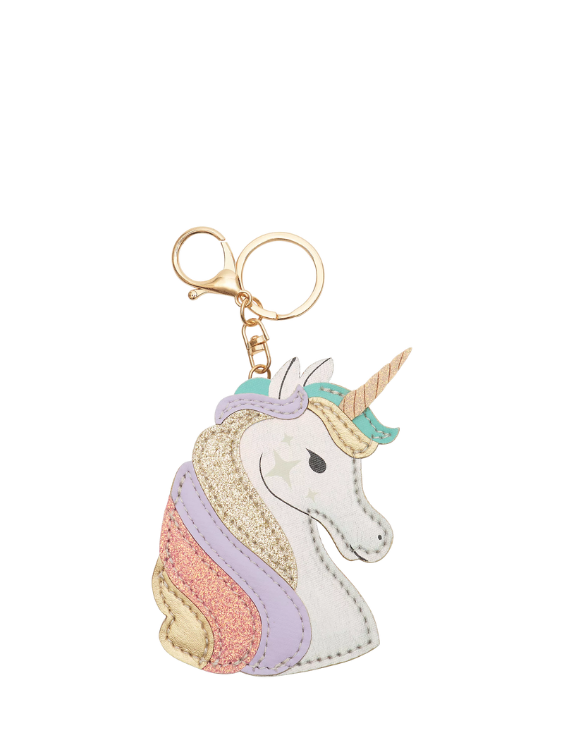 Mimi & Lula unicorn keyring multi colour (British brand)
