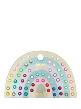 John Lewis Mimi & Lula Kids' Bright Gem Stick On Earrings, Multi- Buy online at McGrocer