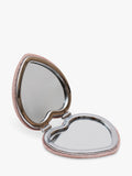 Mimi & Lula pink heart unicorn pocket mirror (British brand)
