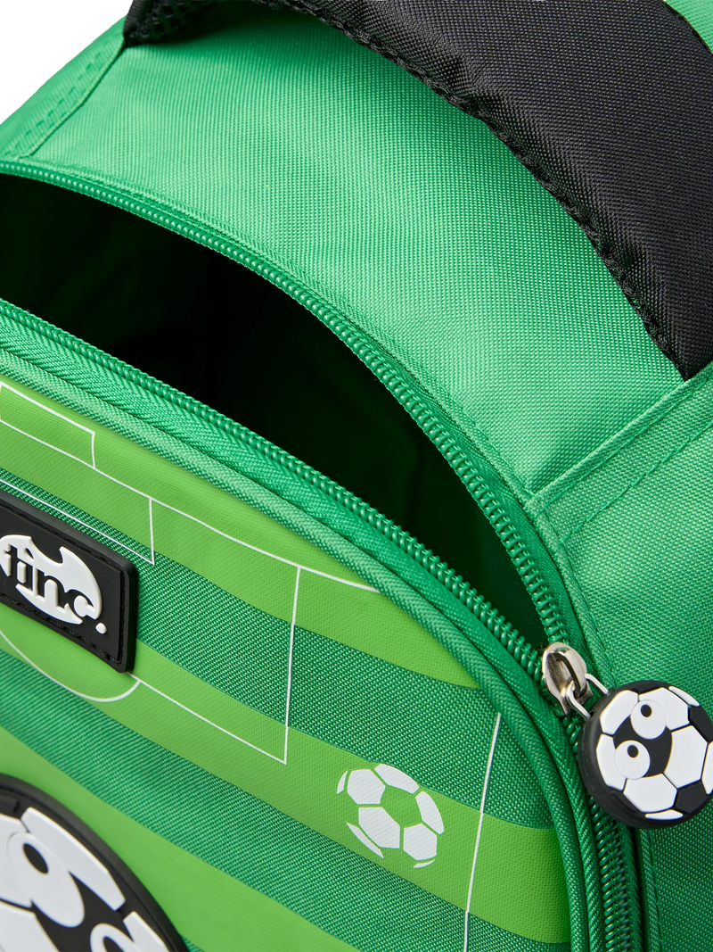 Tinc kids football backpack green (British brand)