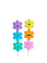 John Lewis Tinc Flower Stacking Highlighter Pens, Set of 6, Multi- Buy online at McGrocer