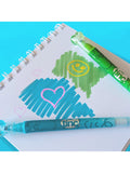 Tinc multi glitter marker pens set of 6 - British product