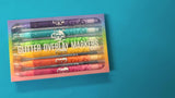Tinc multi glitter marker pens set of 6 - British product