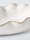 John Lewis Oyster Shell salad bowl 38cm, imported from the UK