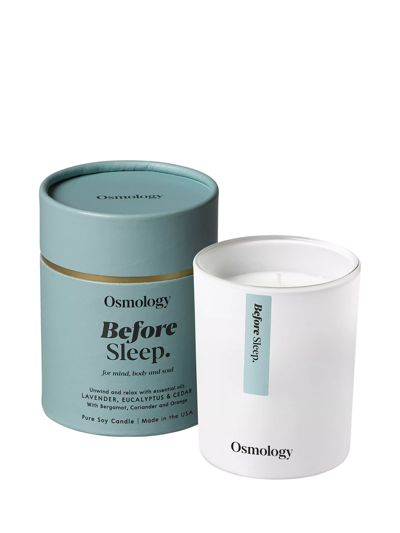 Osmology by Aery Before Sleep candle 200g lavender cedar, UK version