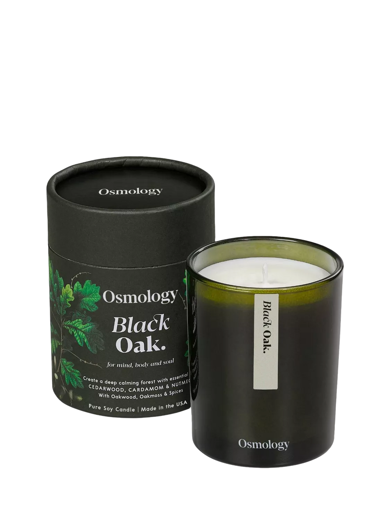 Osmology by Aery Black Oak scented candle 200g - British product