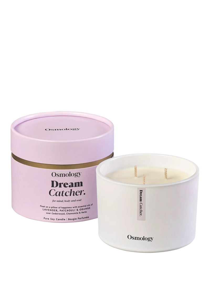 Osmology by Aery Dream Catcher triple wick scented candle 450g, imported from the UK