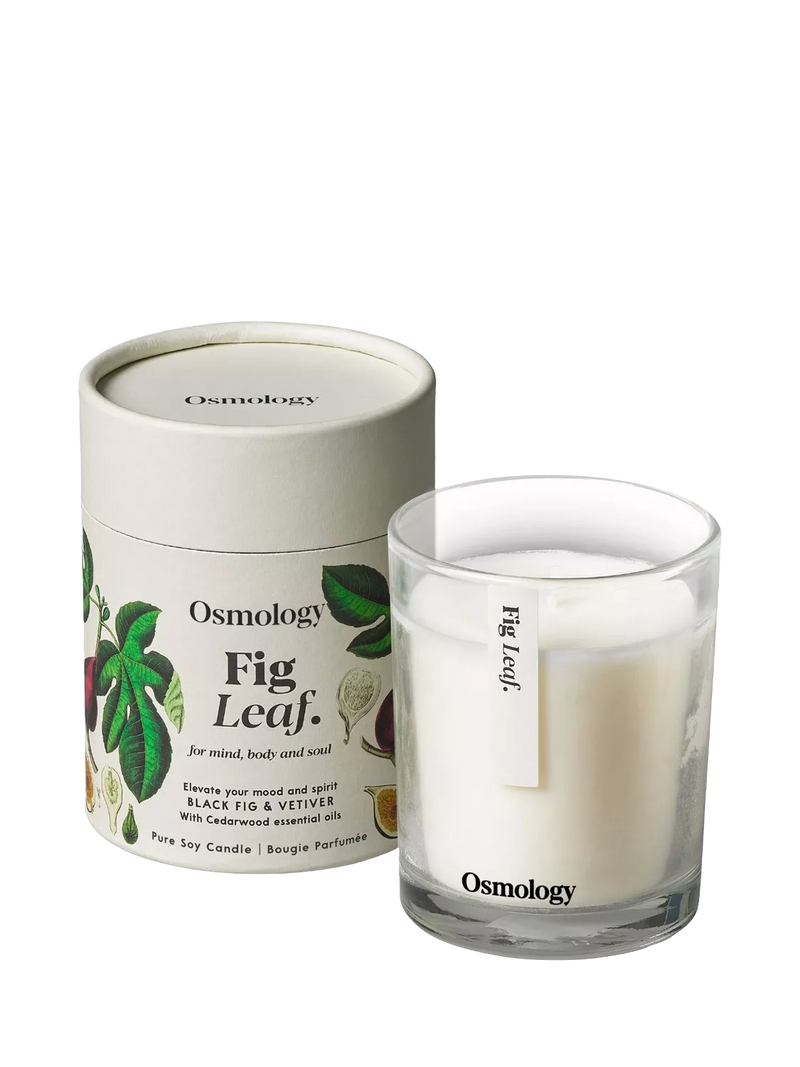 Osmology by Aery fig leaf scented candle 200g, imported from the UK