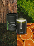 Osmology by Aery green bamboo scented candle 200g (British brand)