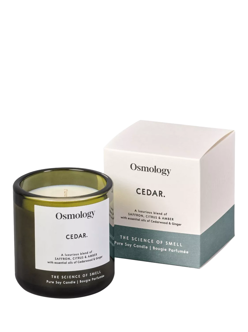 Osmology Utility Cedar scented candle 200g - British product