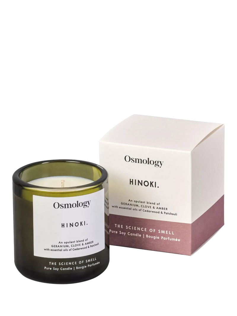 Osmology by Aery Hinoki scented candle 200g (British brand)