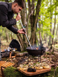 Kadai Travel BBQ kit with carry bag and stand 40cm, imported from the UK