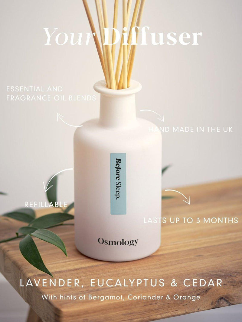 Osmology by Aery Before Sleep reed diffuser 200ml - British product
