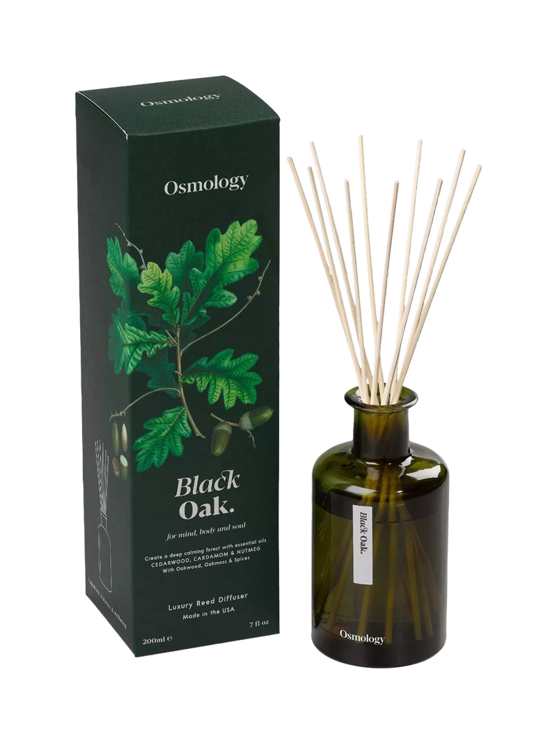 Osmology by Aery Black Oak reed diffuser 200ml (British brand)