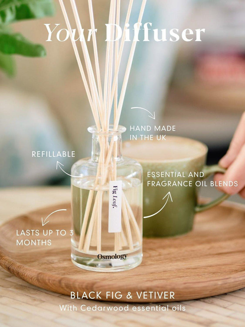 Osmology by Aery Fig Leaf Reed Diffuser 200ml, UK version