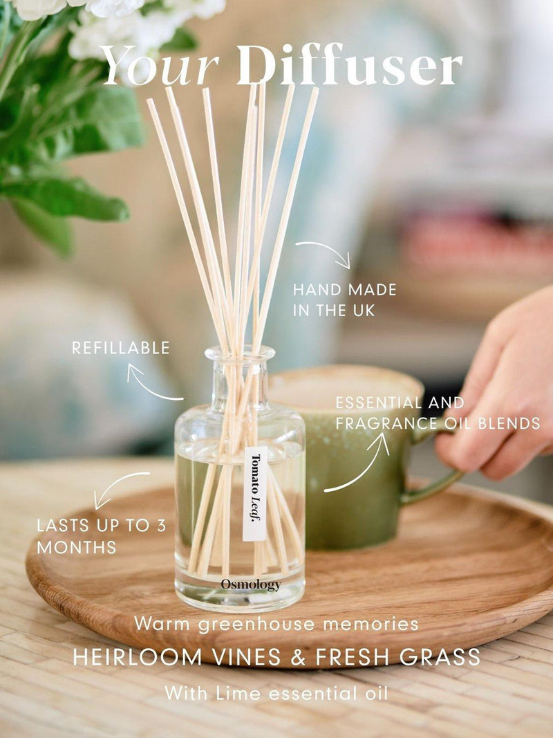 Osmology by Aery tomato leaf reed diffuser 200ml, UK version