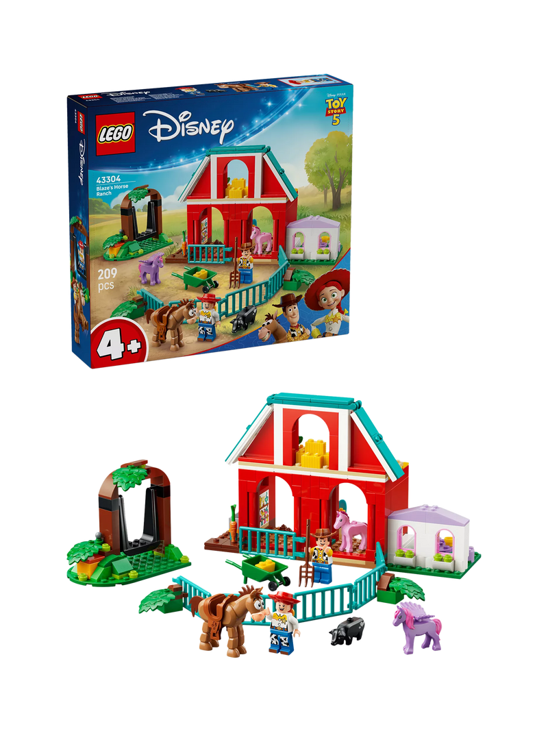 LEGO Disney Toy Story 5 Blaze's Horse Ranch building toy - British product