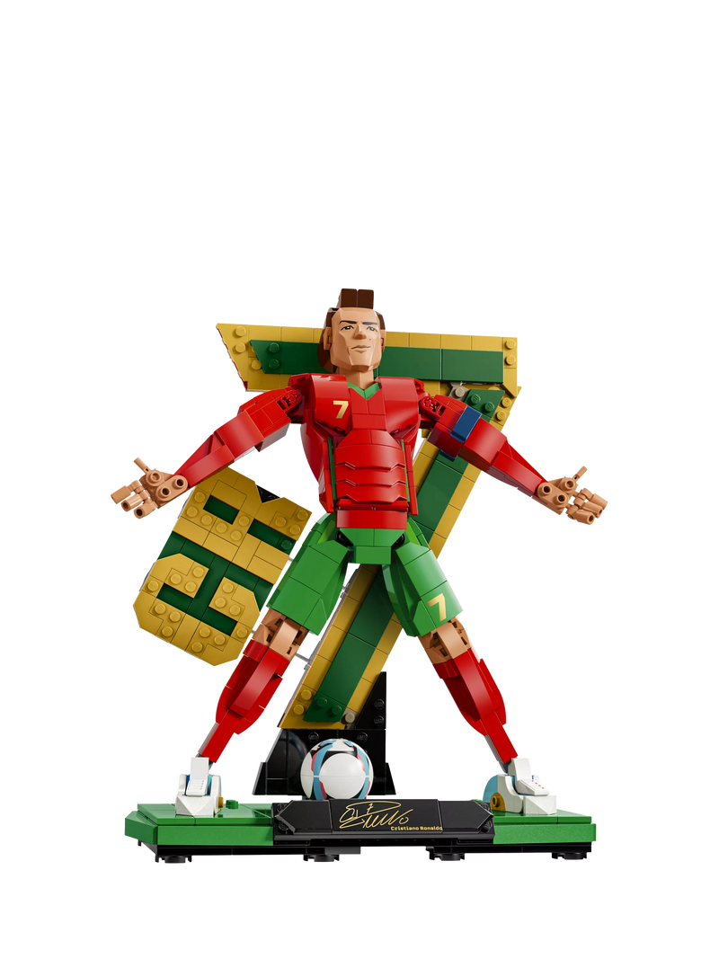 LEGO Cristiano Ronaldo display figure 854 pieces (British brand)