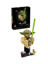 John Lewis LEGO Star Wars Yoda Bust Collectible Building Set- Buy online at McGrocer