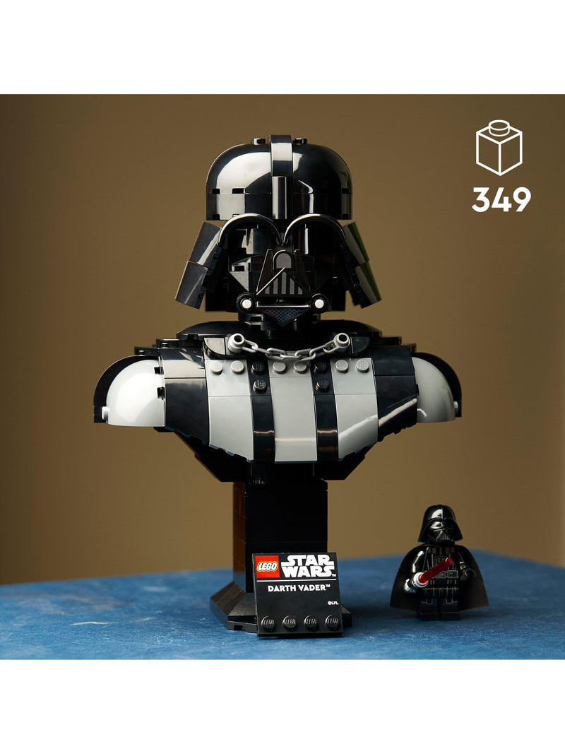 LEGO Star Wars Darth Vader Bust building set 349 pieces - British product